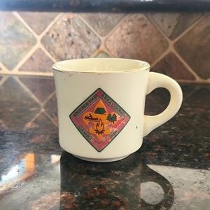 Vintage 1970 boyscout mug